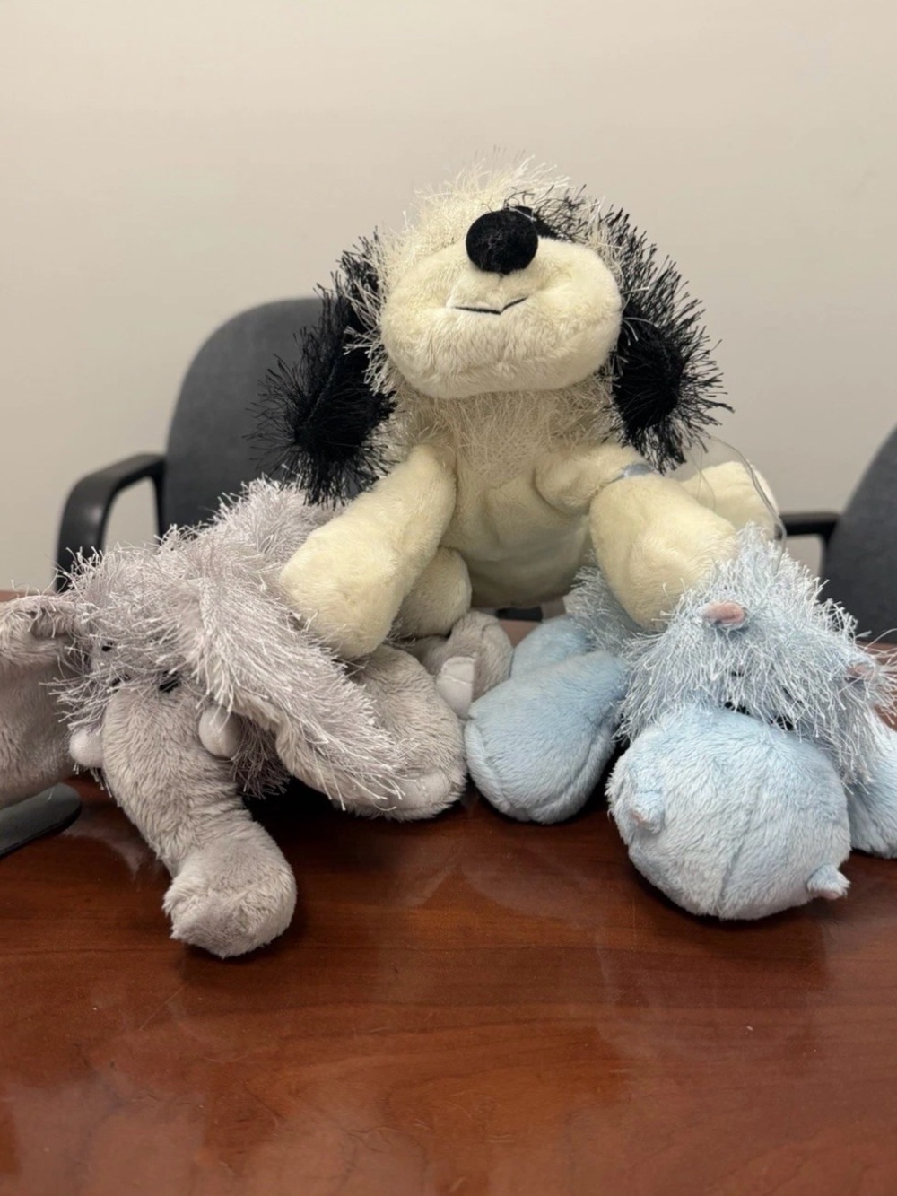Ganz Webkinz No Code Plush Dog, elephant and hippo